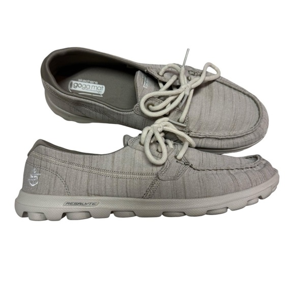 Skechers On-The-Go/Go Walk Lite Bay / Womens / Air Cooled / Natural / size 10 - Picture 5 of 9